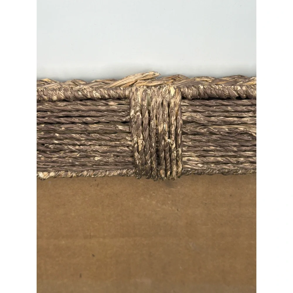 Woven Seagrass Picture Frame Coastal Boho Home Decor 5x7